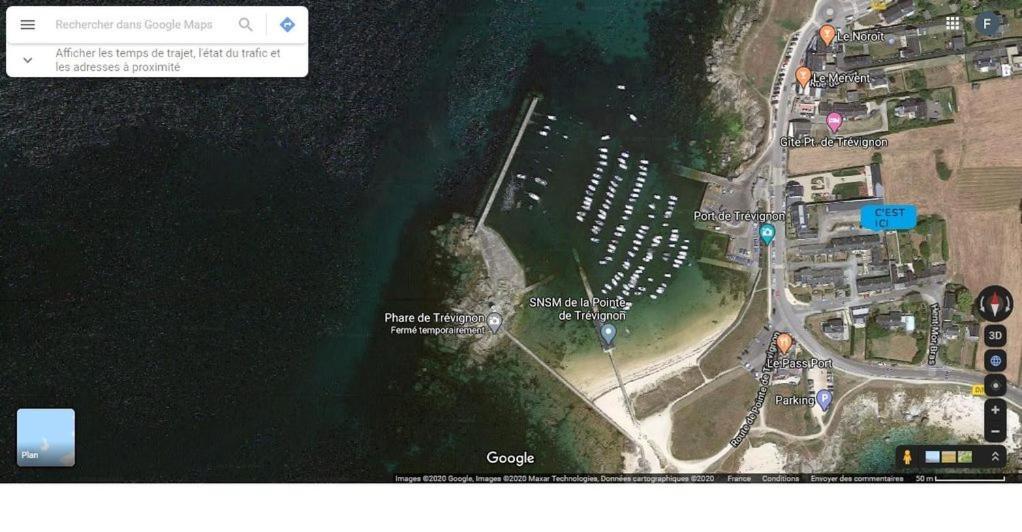 A Moins De 100 Metres De La Mer A La Pointe De Trevignon Trégunc Exterior foto